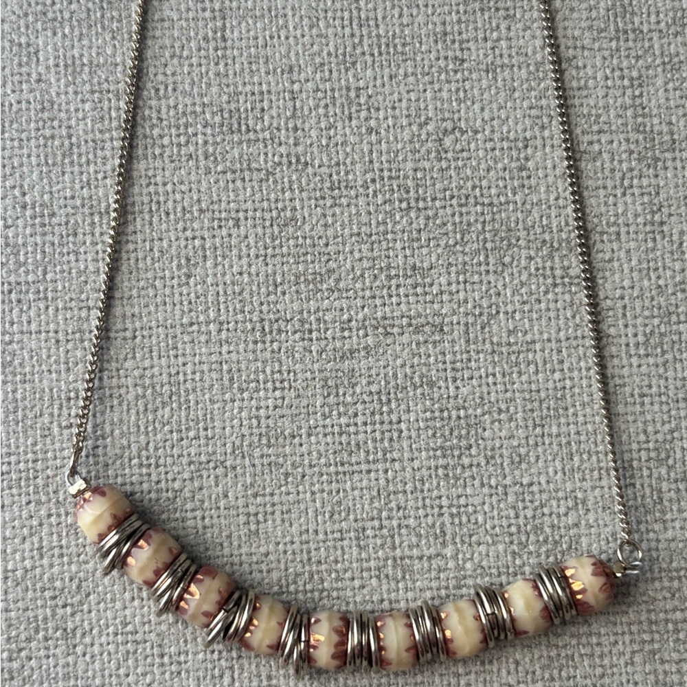 Gold Beaded Necklace